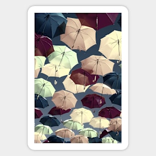 Umbrellas Sticker